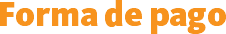 Forma de pago
